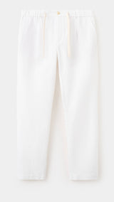 Mango pantalon romelino in off white - Image 1
