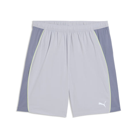 PUMA VELOCITY 7" running shorts men in vibrant silver