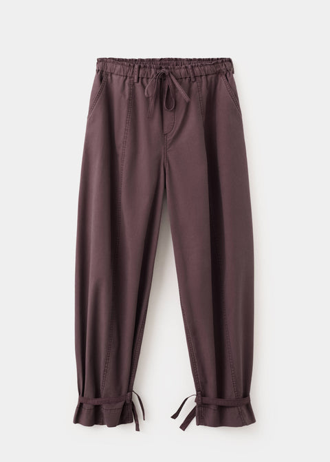 Mango pantalon ant in purple brown