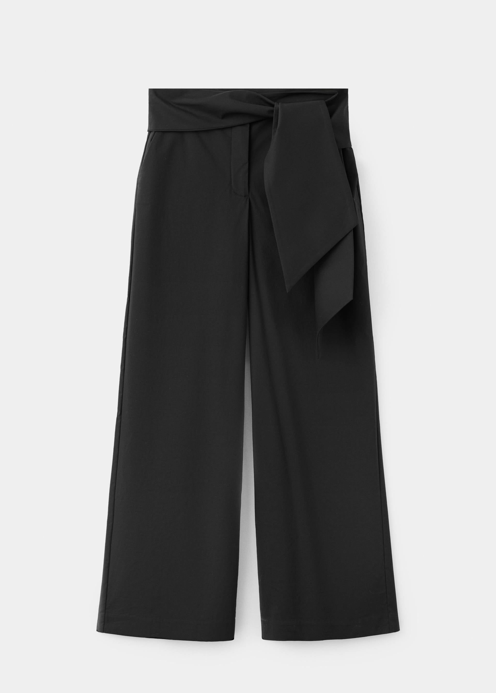 Mango pantalon nilly in black - Image 1
