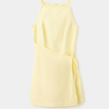 Mango vestido tossa in pastel yellow - Image 1