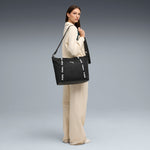 PUMA ESSENTIALS training 19L shopper bag in black - Image 1