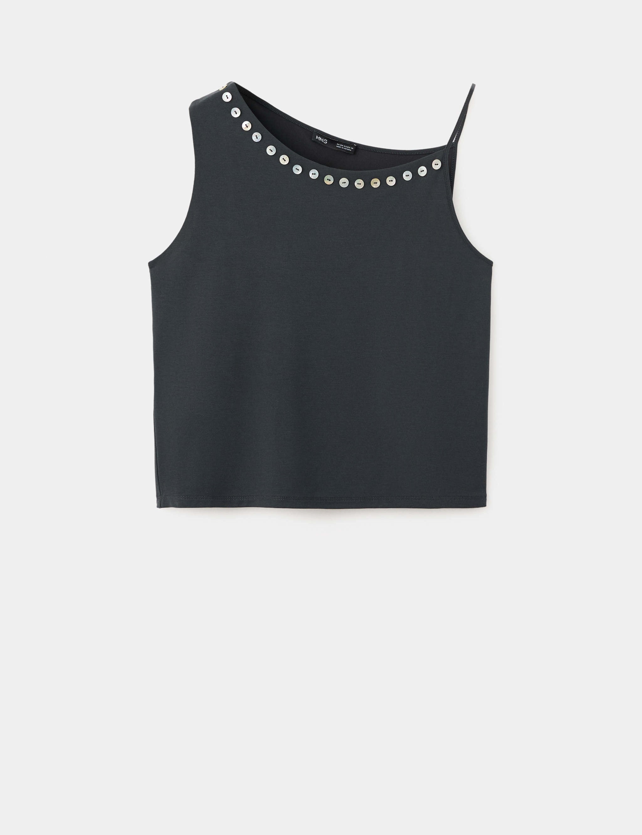 Mango top nana in anthracite - Image 1