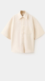 Mango shirt beta in beige - Image 1