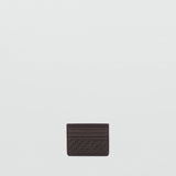 Mango tarjetero woven in brown - Image 1