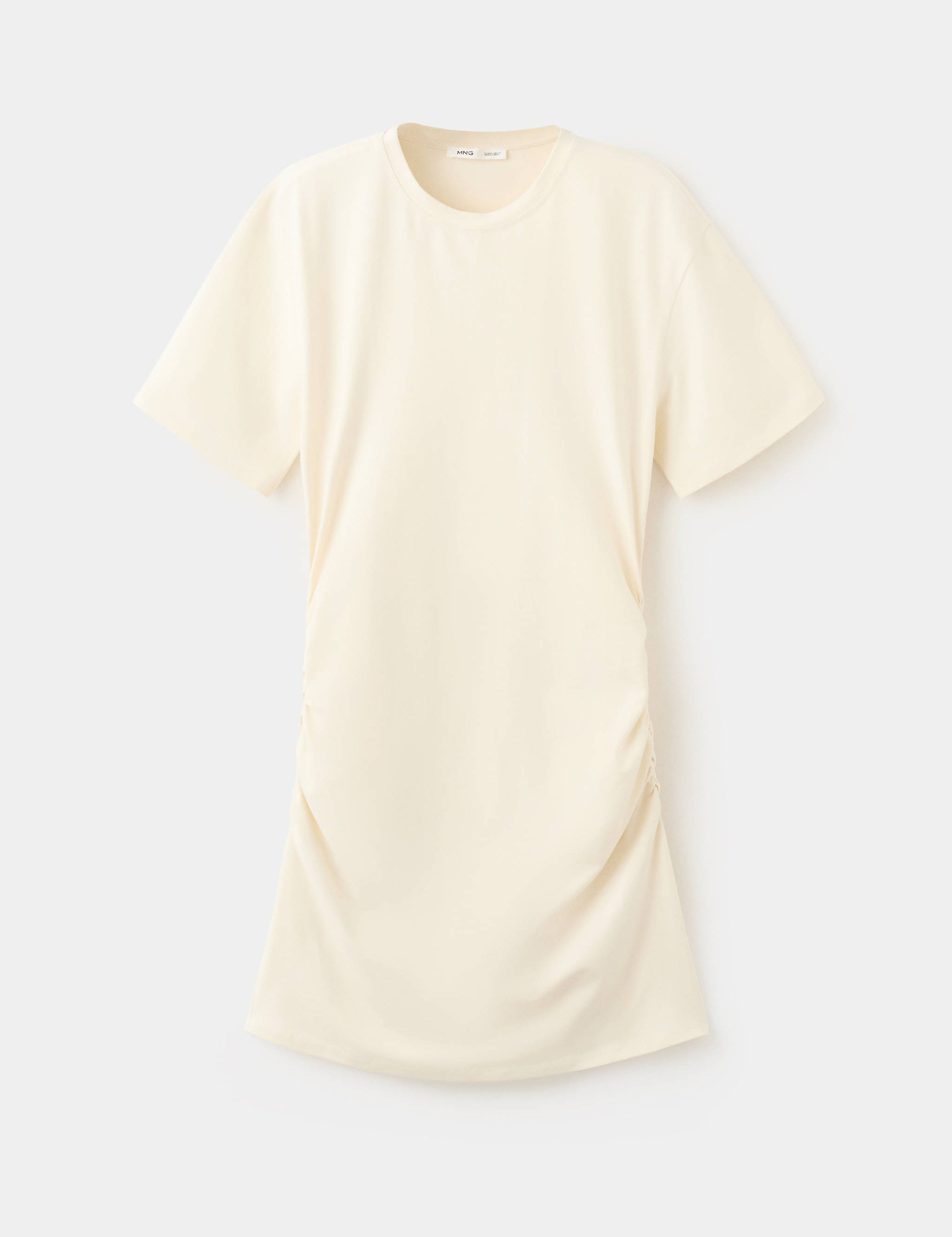 Mango vestido lennon in vanilla - Image 1