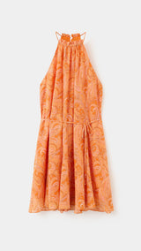 Mango vestido orange in orange - Image 1