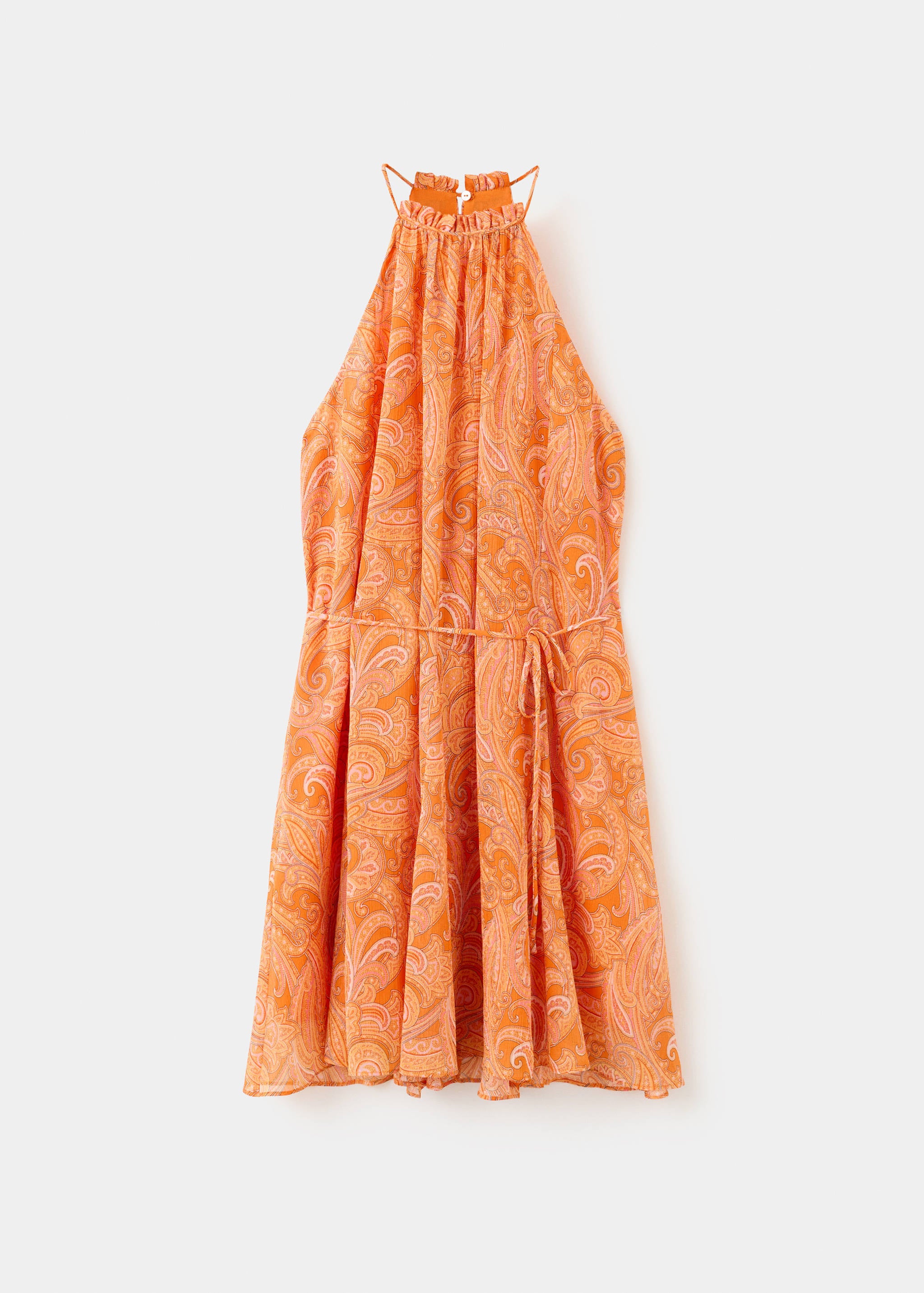 Mango vestido orange in orange - Image 1