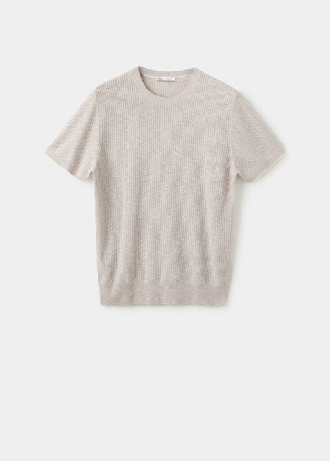 Mango camiseta tricot flew in sand