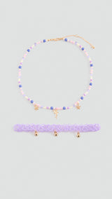 Mango collar cdolphin in lilac - Image 1