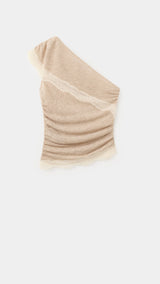 Mango top dolo in camel - Image 1