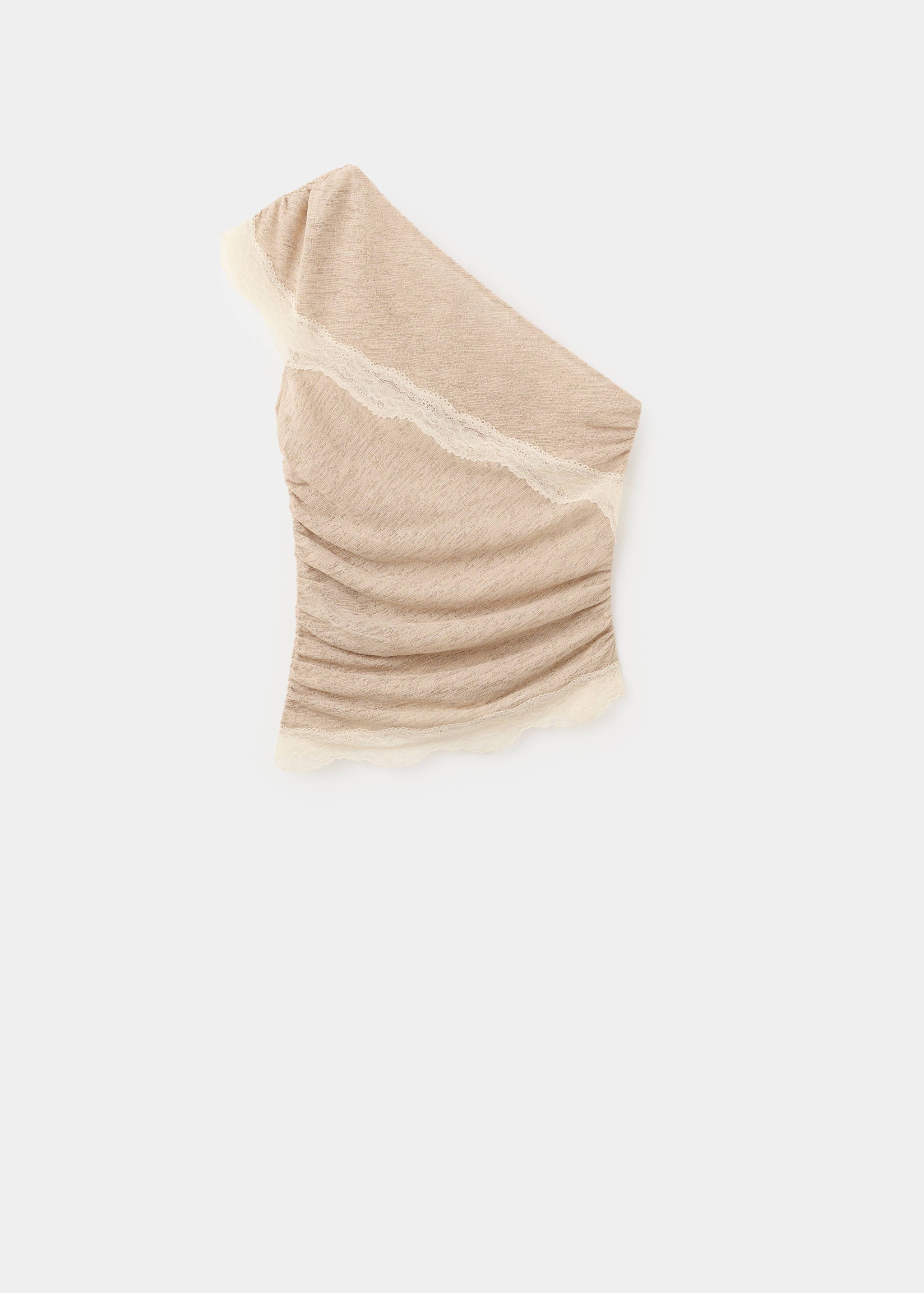Mango top dolo in camel - Image 1