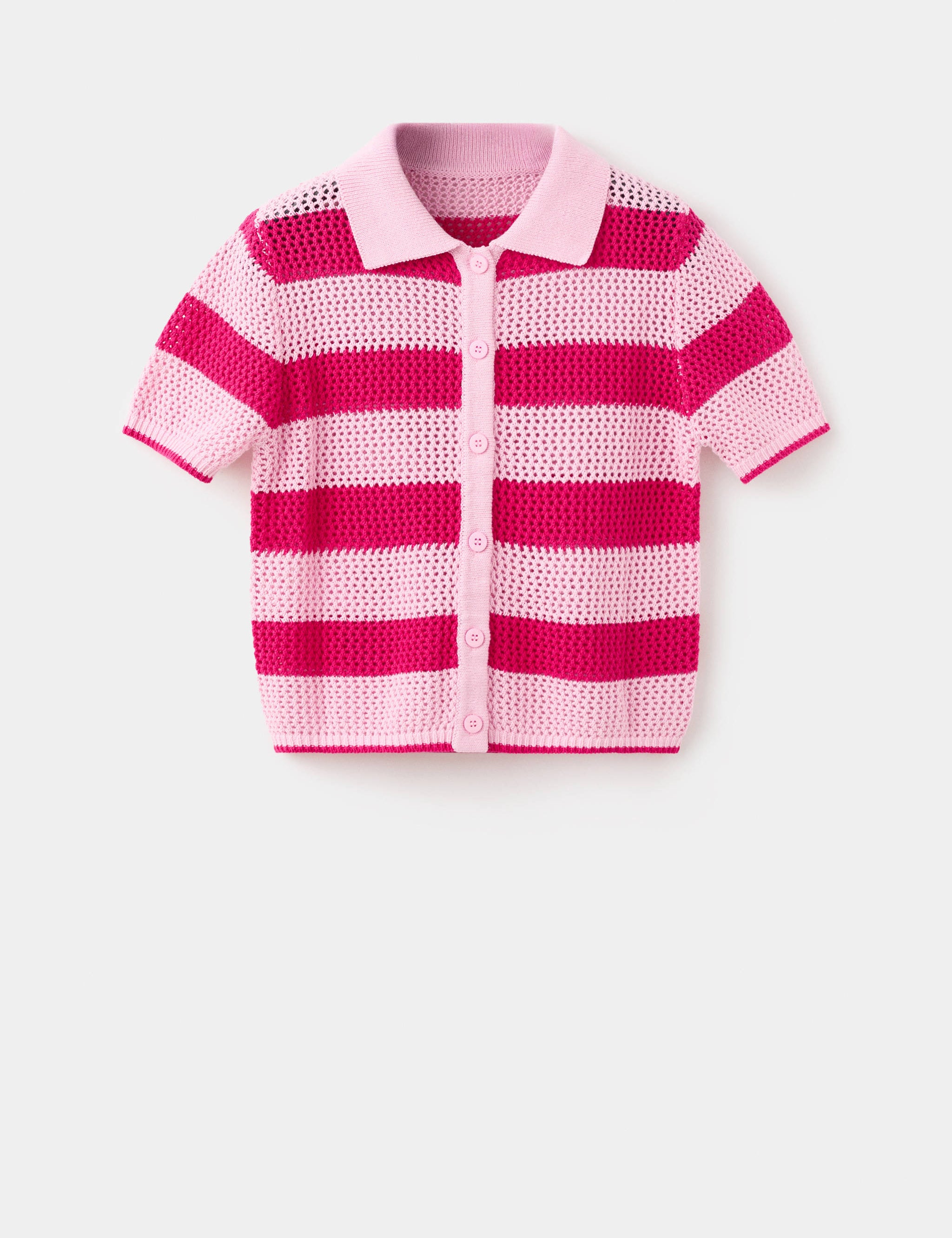 Mango cardigan babilon in pink - Image 1