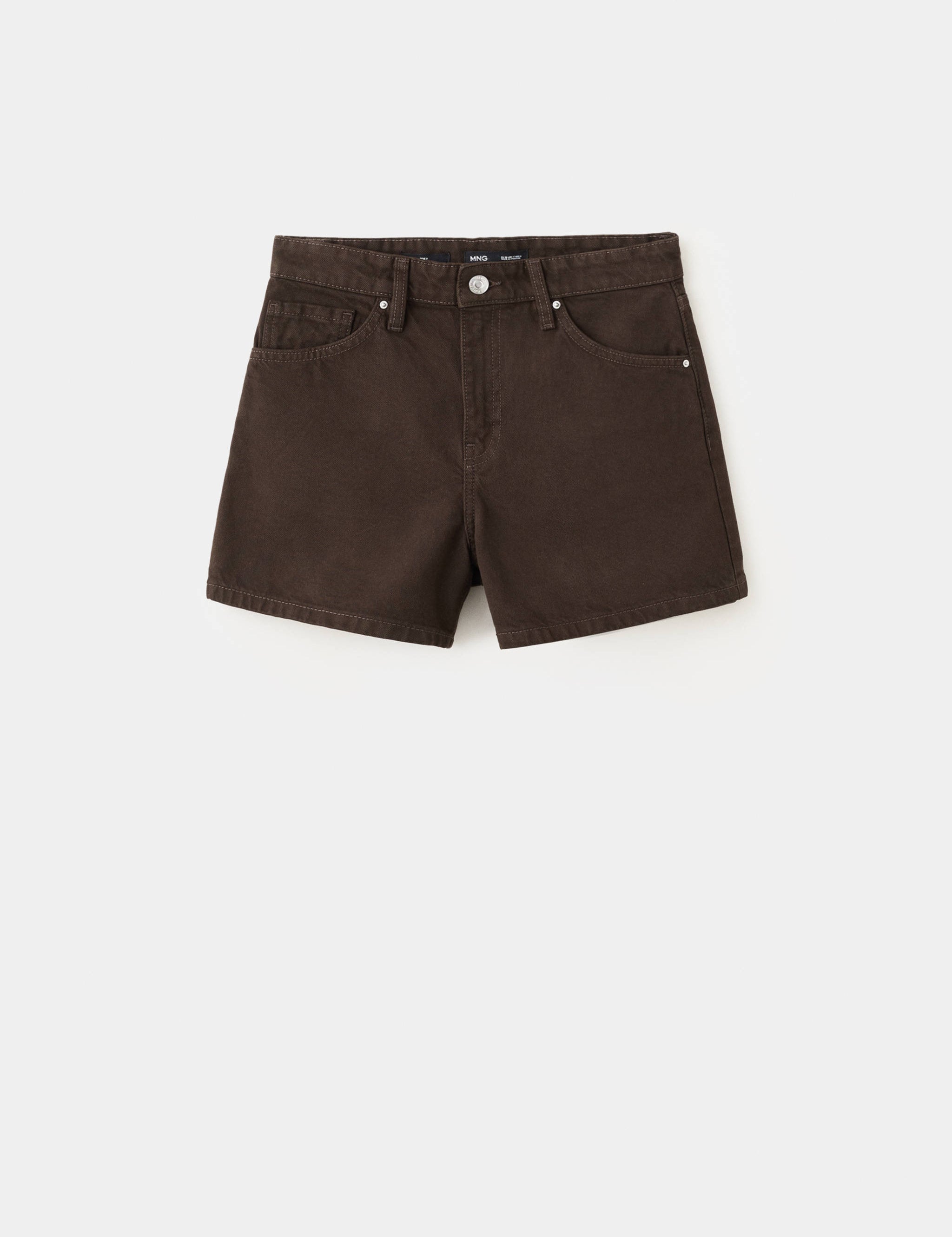 Mango shorts zoey in chocolate - Image 1