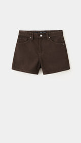 Mango shorts zoey in chocolate - Image 1