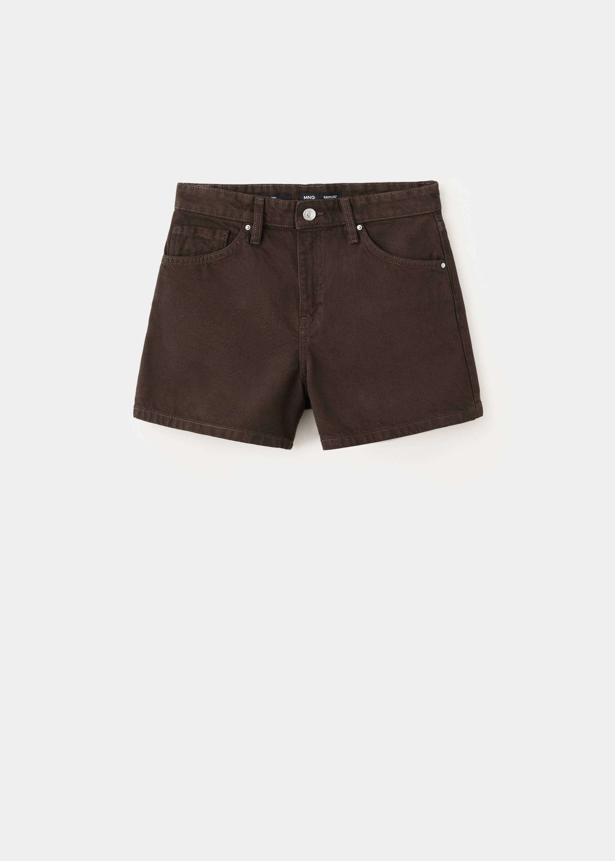 Mango shorts zoey in chocolate - Image 1