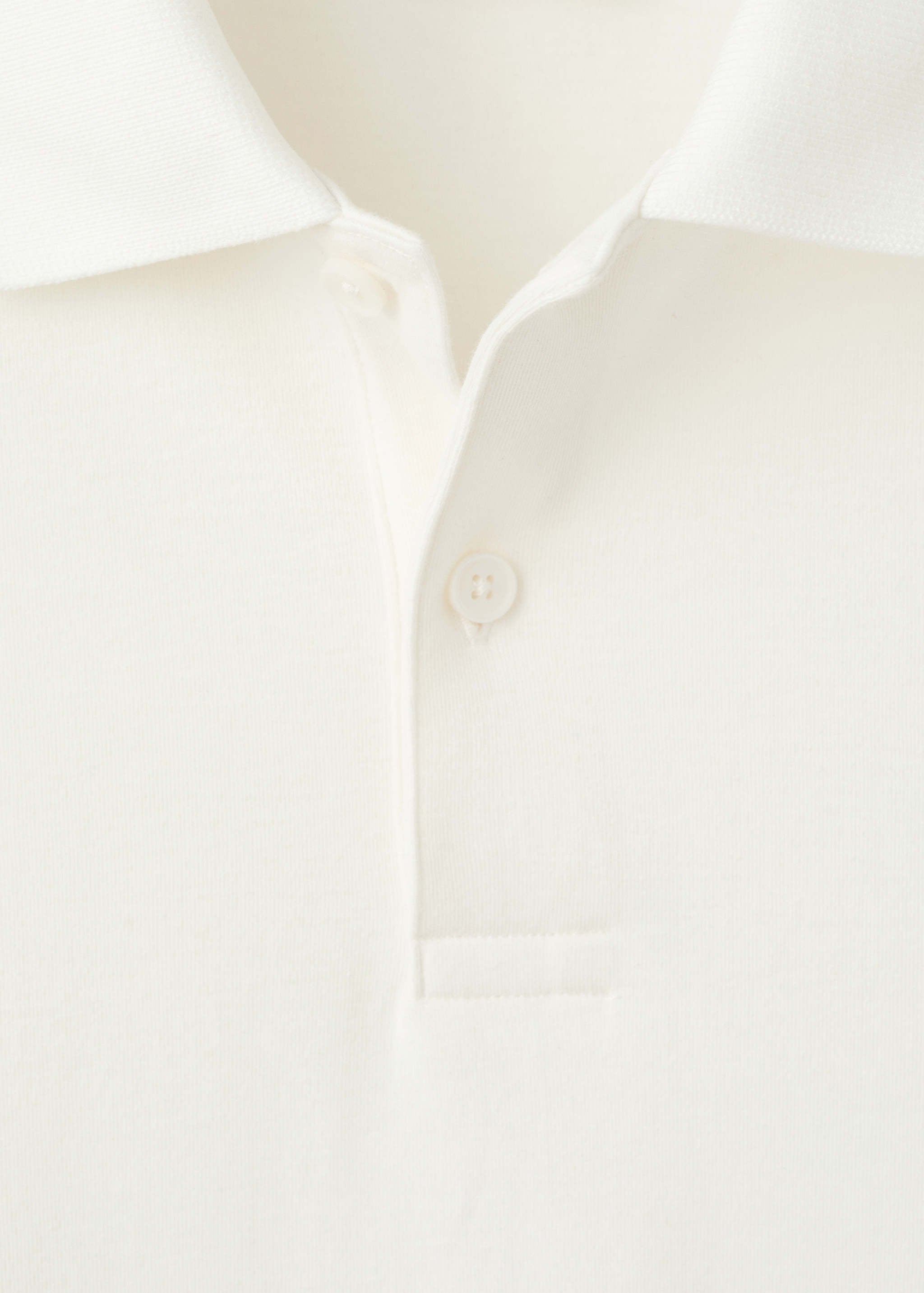 Mango poloshirt garethp in white - Image 2