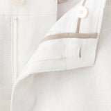 Mango bermudas carp in off white - Image 2