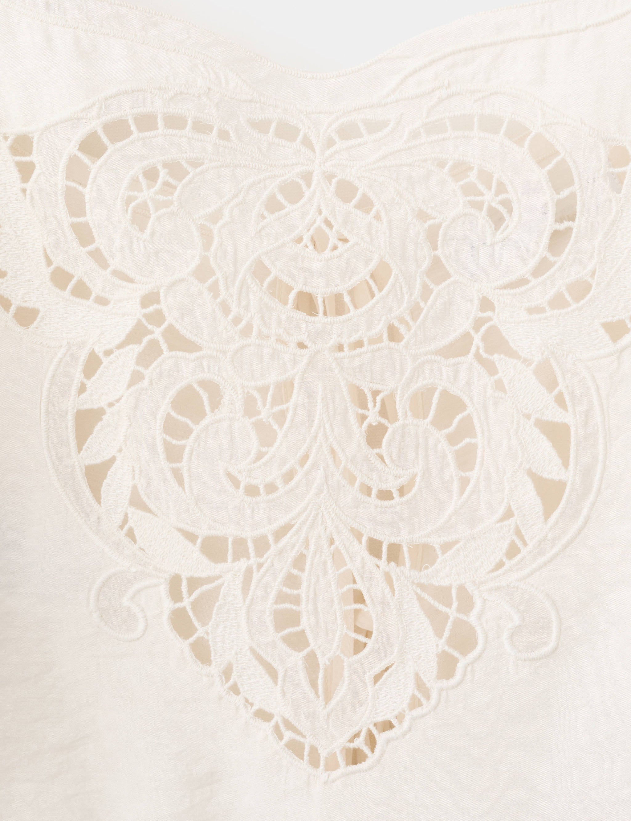Mango blusa giovana in off white - Image 2