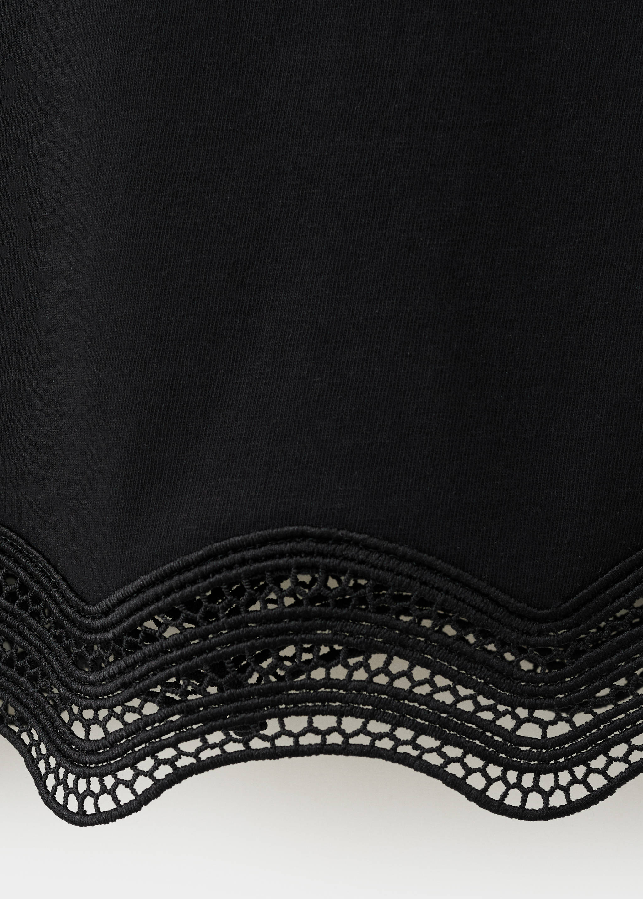 Mango camiseta ona in black - Image 2