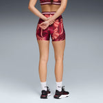 PUMA Strong 4" short tights in ruby shimmer - Image 2