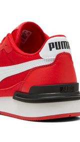 PUMA ST runner v4 mesh sneakers youth in for all time red and white - Image 2