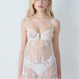 Etam amour - nuisette courte in white