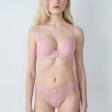 Etam coeur - tanga in powder pink