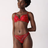 Etam conquete - tanga in red