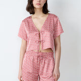 Etam kaila - top in brick print