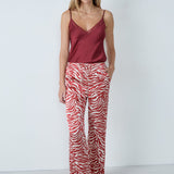 Etam kali - pantalon in blue/green print