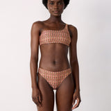 Etam lumineux - biki standard in pink print