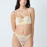 Etam somptueuse - tanga in pale yellow