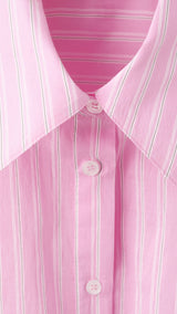 Mango camisa chat in pink - Image 2