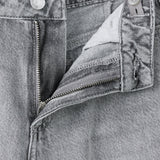 Mango jeans culotter in grey denim - Image 2