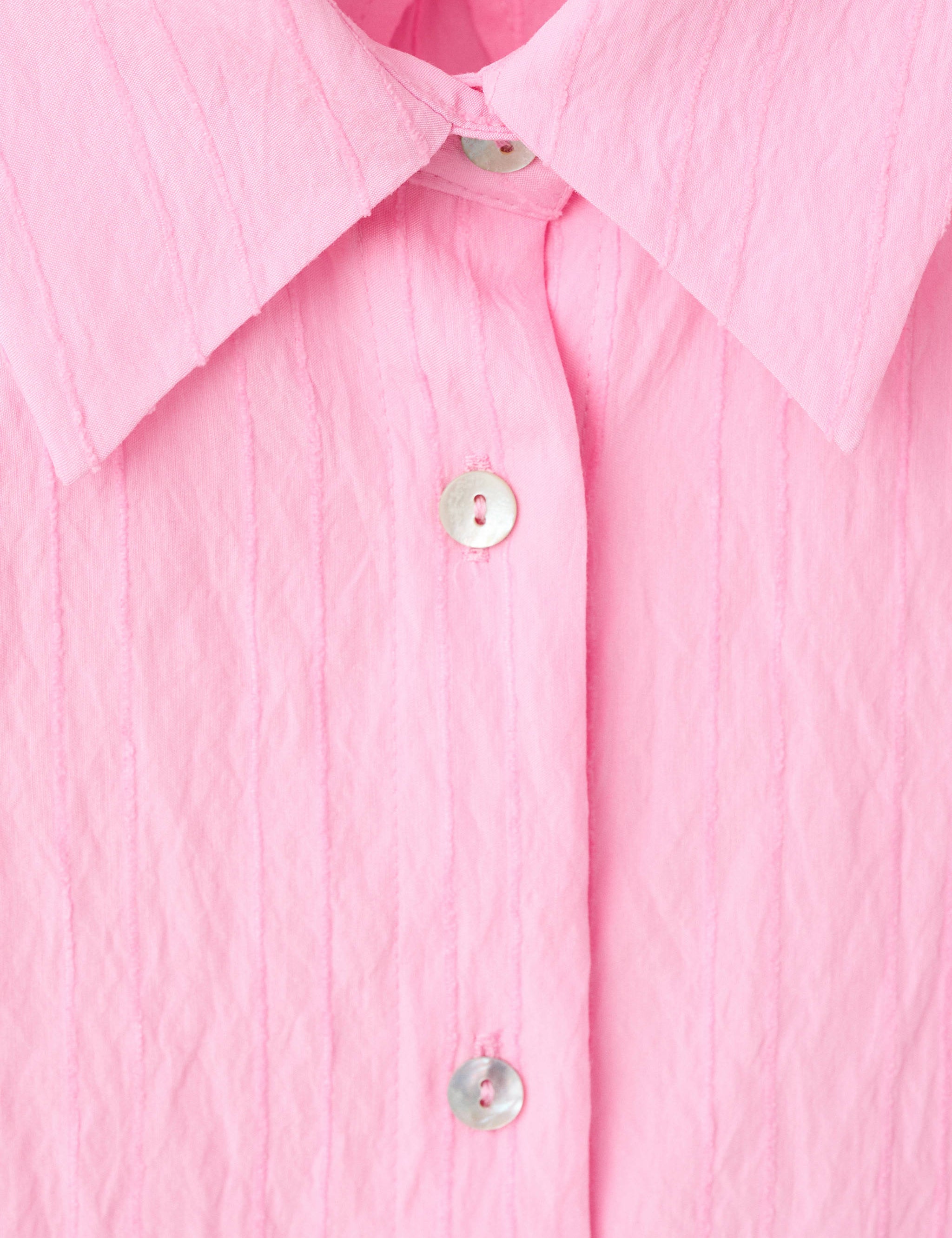 Mango camisa flow in pink - Image 2
