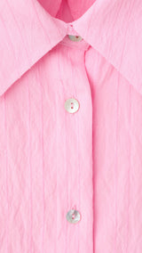 Mango camisa flow in pink - Image 2