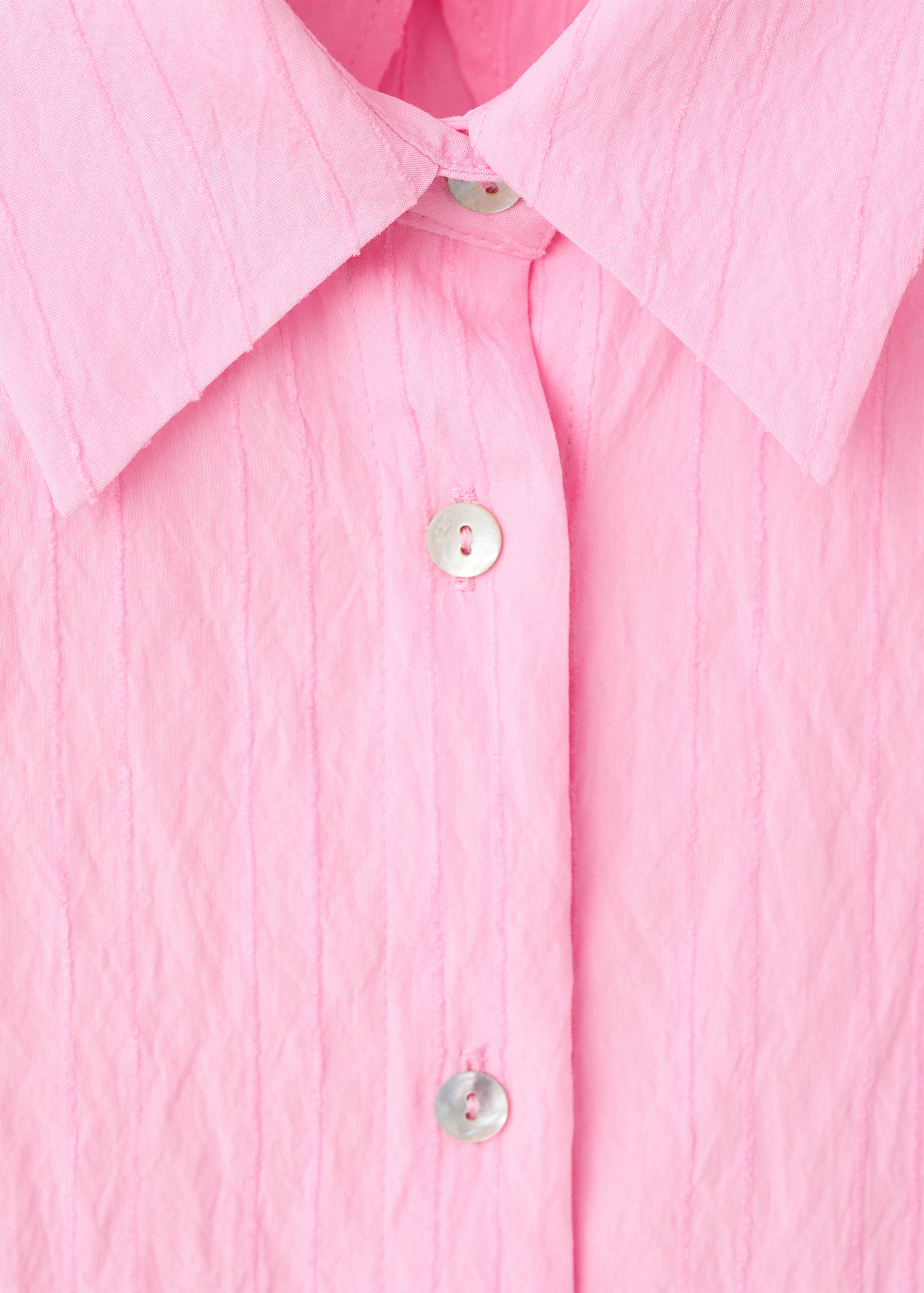 Mango camisa flow in pink - Image 2