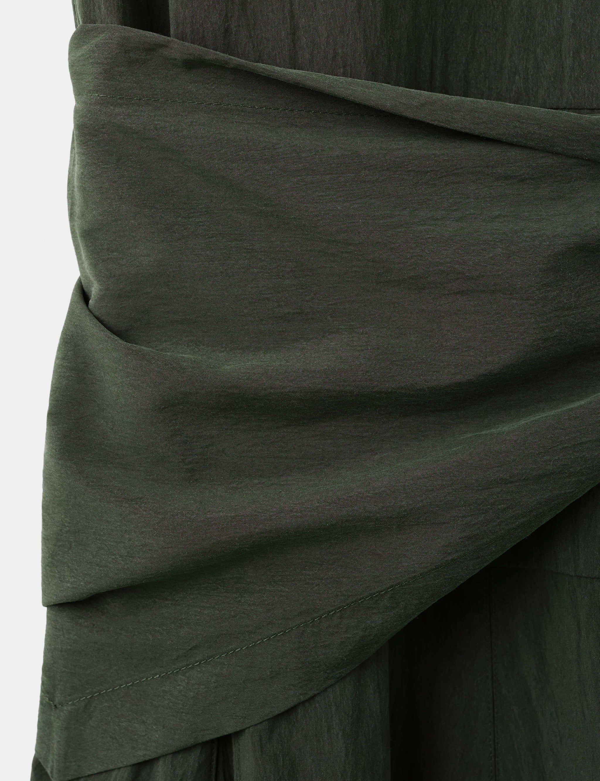 Mango dress scarf in khaki - Image 2