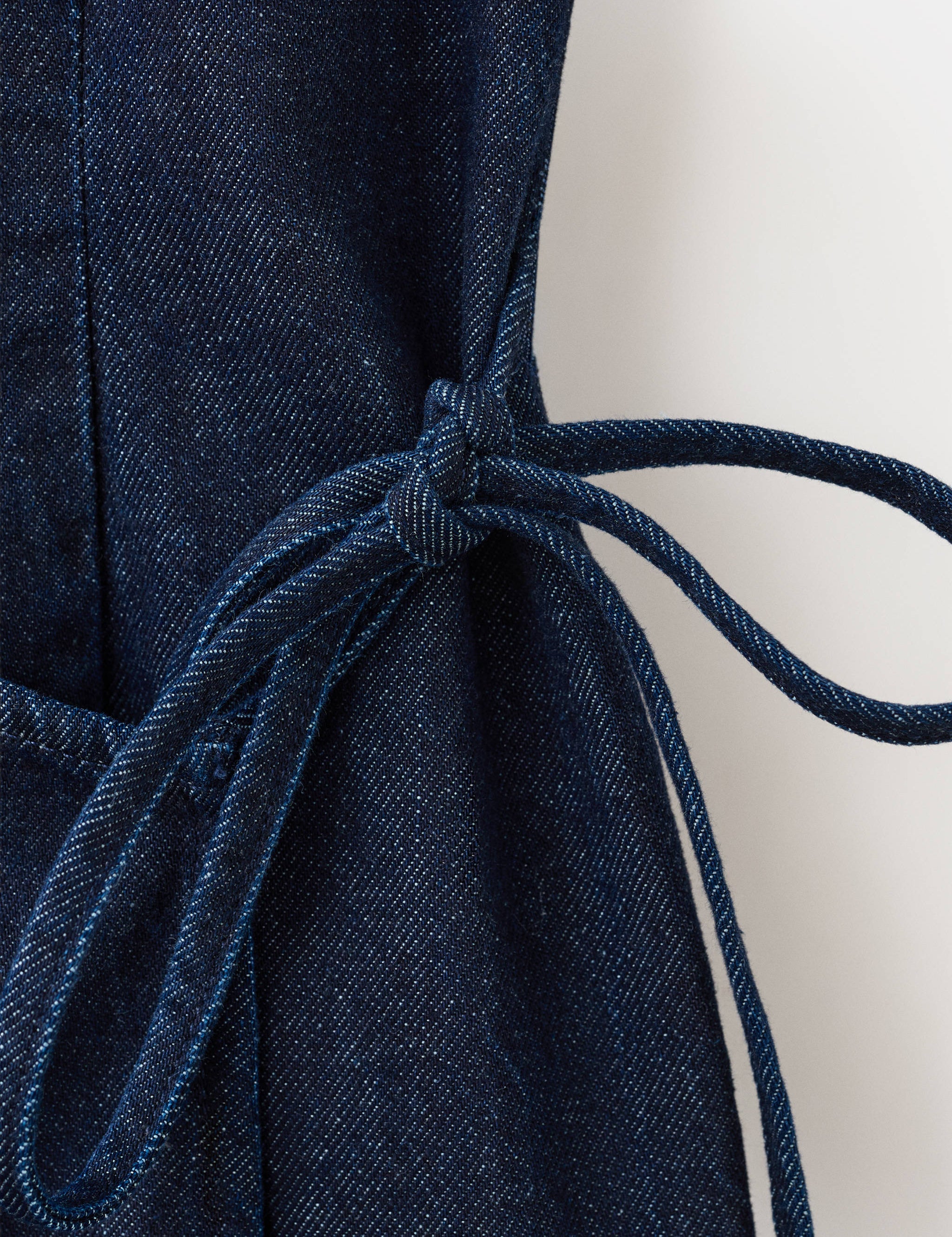 Mango vestido tossa in soft denim - Image 2