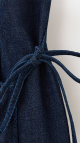 Mango vestido tossa in soft denim - Image 2