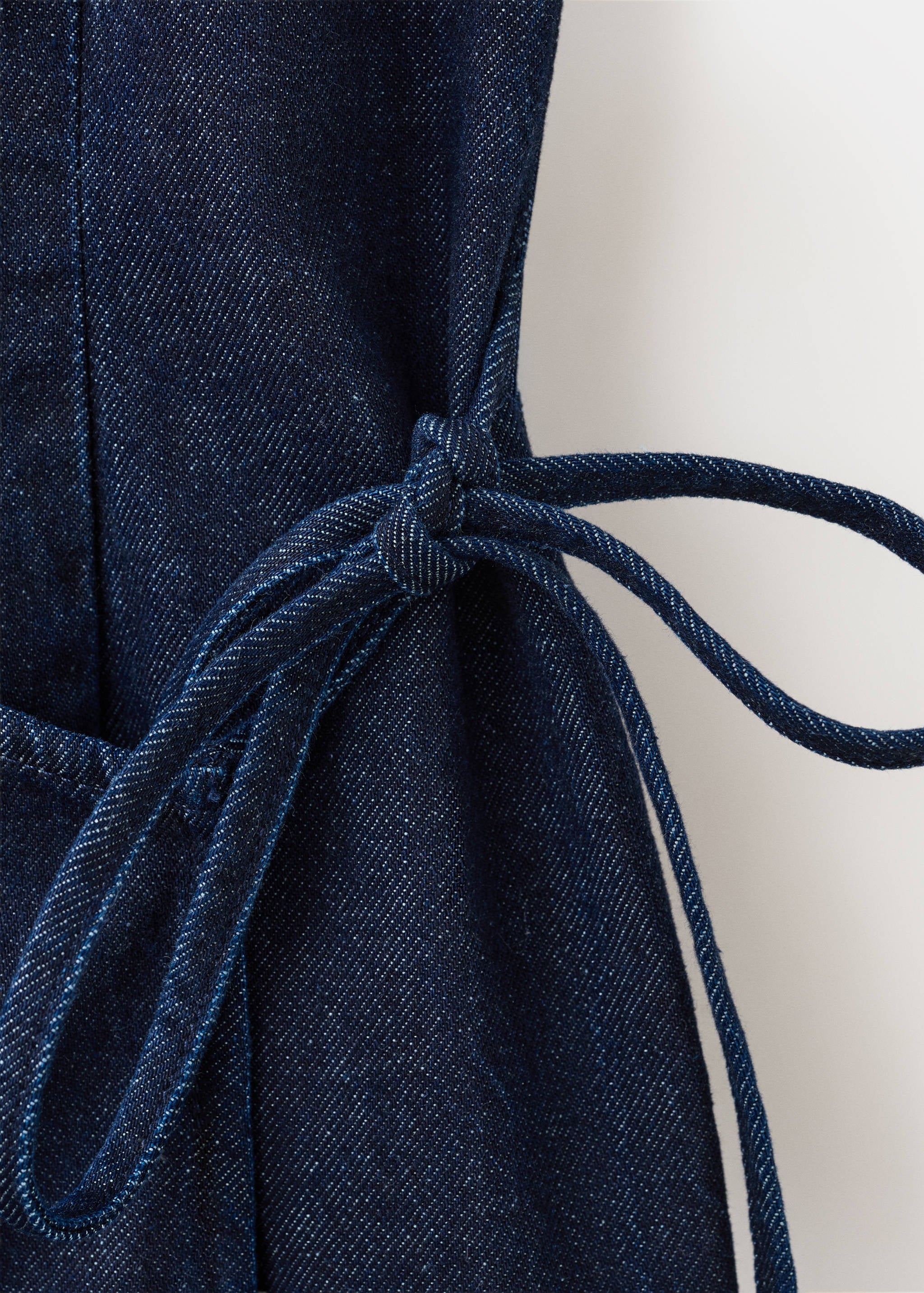 Mango vestido tossa in soft denim - Image 2