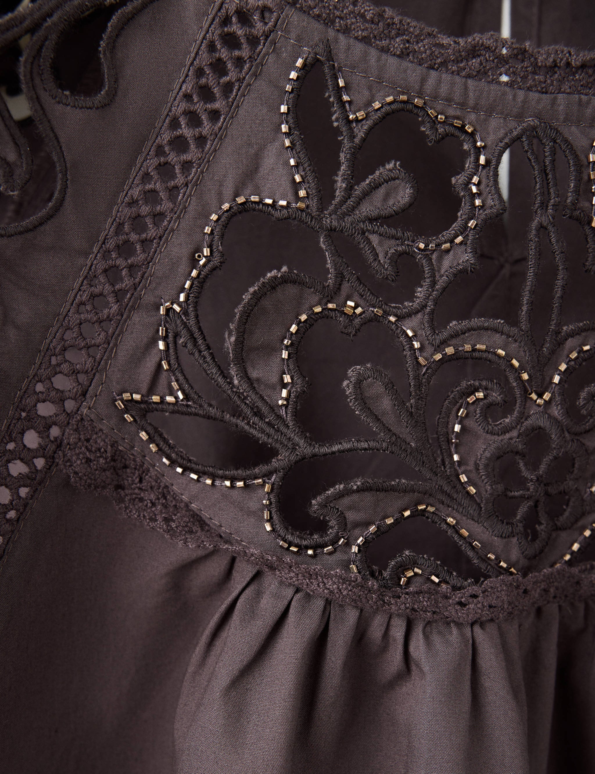 Mango top buba in brown - Image 2