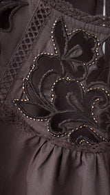 Mango top buba in brown - Image 2