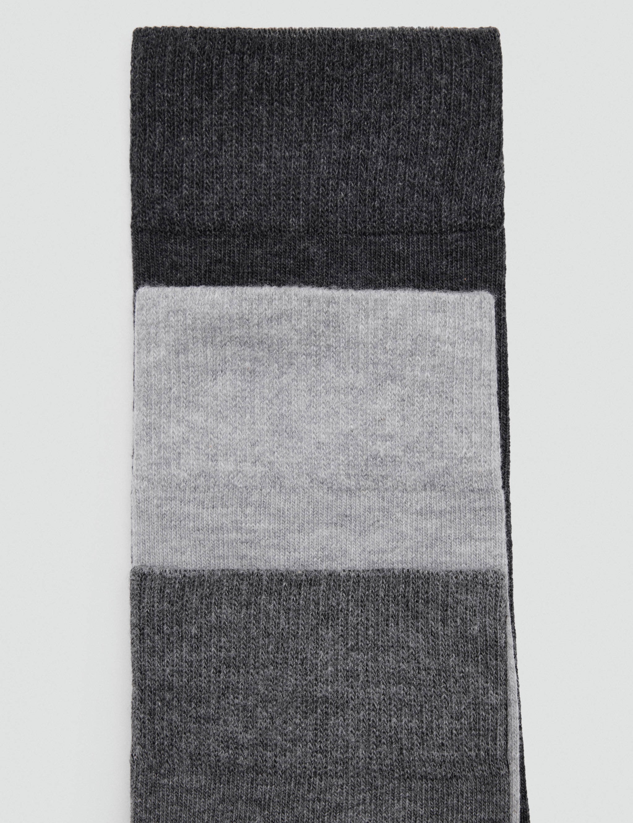 Mango calcetines trigris in grey - Image 2