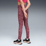PUMA TRAIN ALL DAY ESSENTIALS tights in poised pink - Image 2