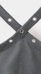 Mango camiseta tachaset in anthracite - Image 2
