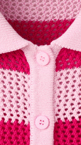 Mango cardigan babilon in pink - Image 2