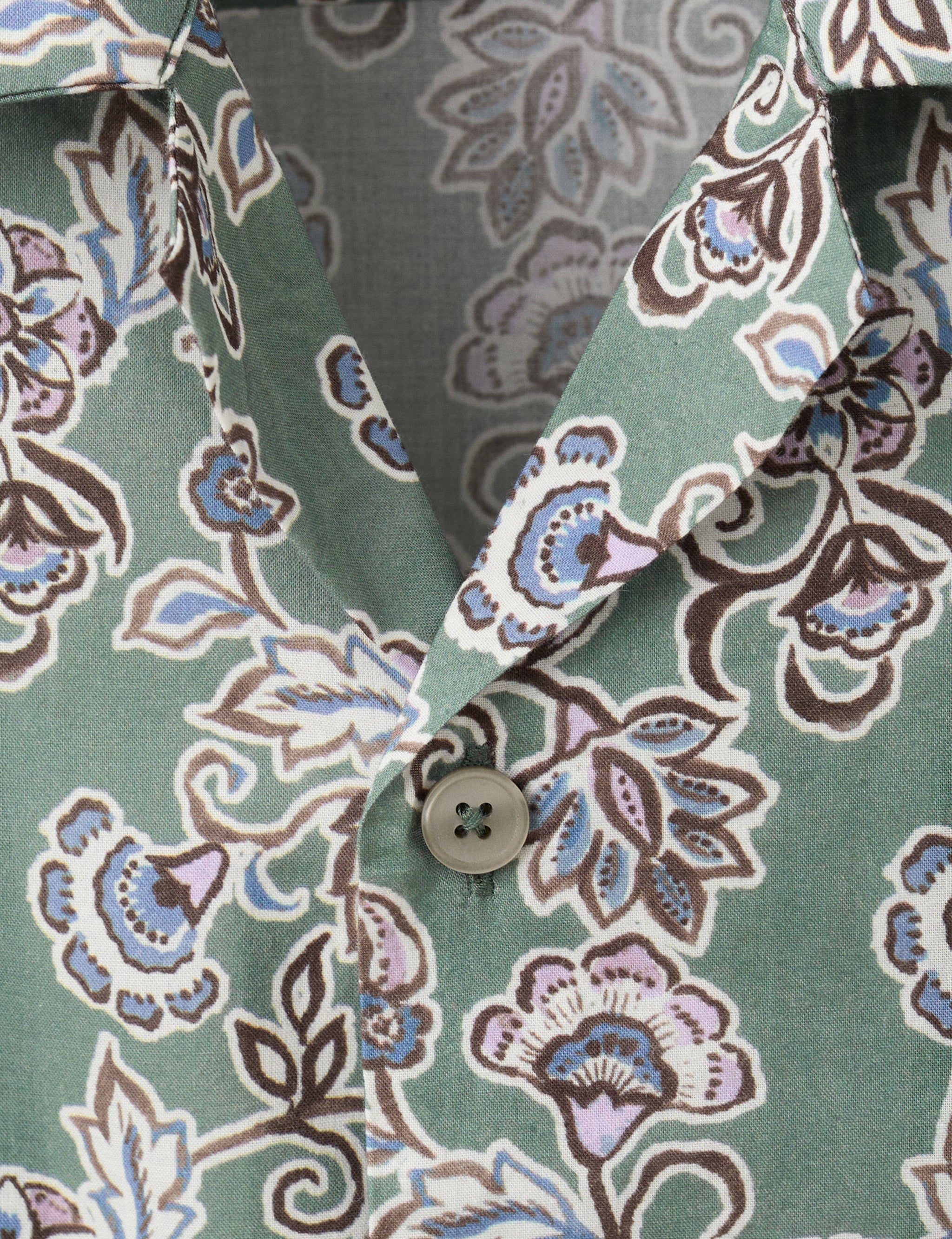 Mango camisa atenea in moss - Image 2