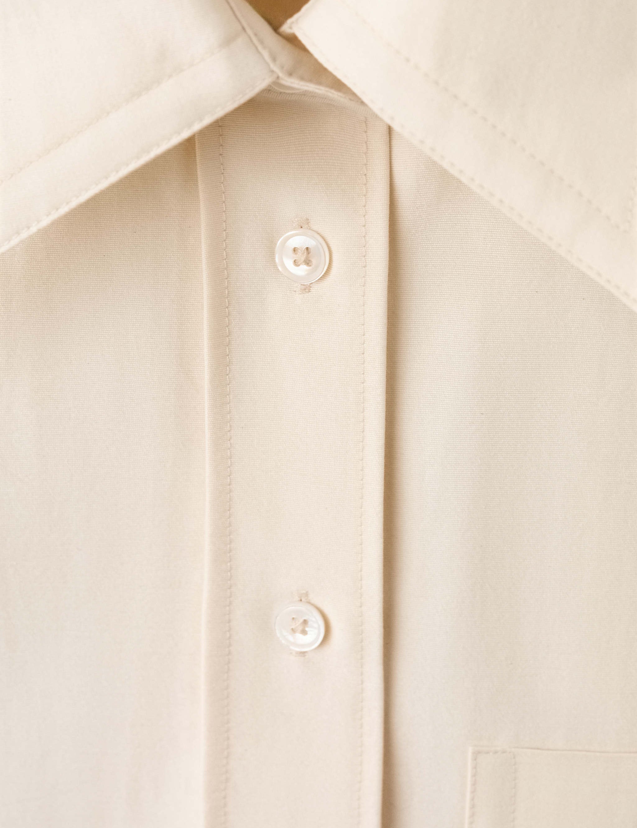 Mango shirt beta in beige - Image 2